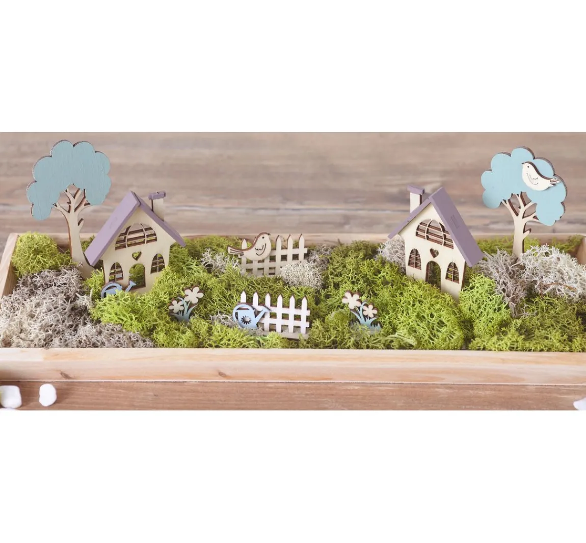 Hot Rayher Holzbausatz "Gartenhäuser"