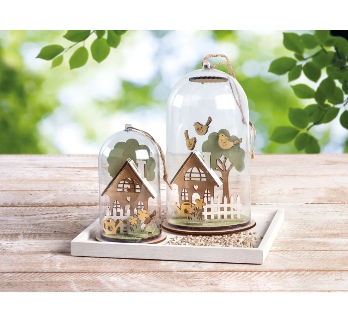 Hot Rayher Holzbausatz "Gartenhäuser"