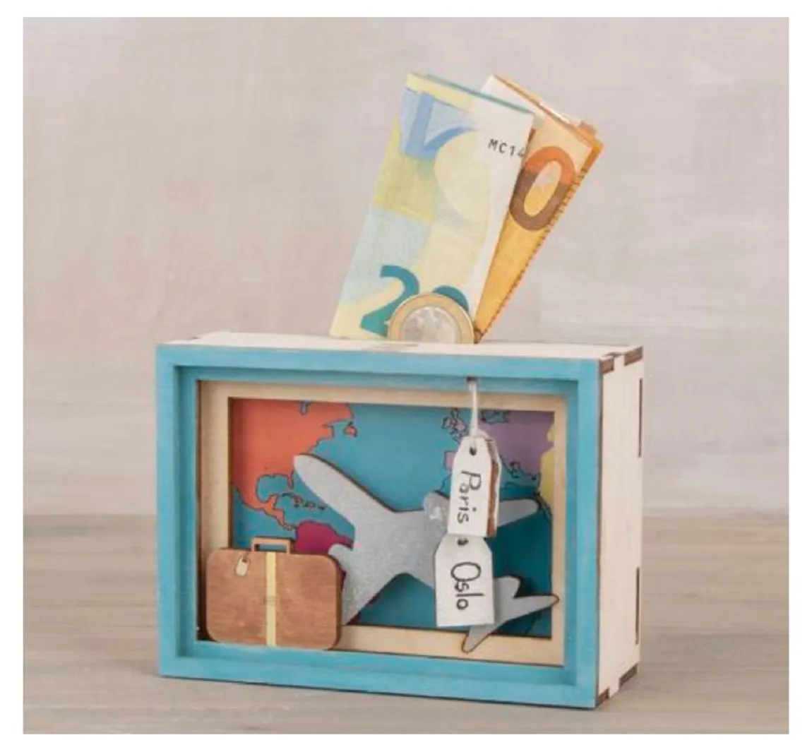 Clearance Rayher Holzbausatz Spardose "Journey"