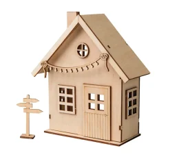 Outlet Rayher Holzbausatz "Wichtelhaus"