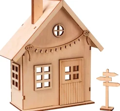 Outlet Rayher Holzbausatz "Wichtelhaus"