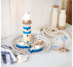 Outlet ohne Marke Holzdeko-Set