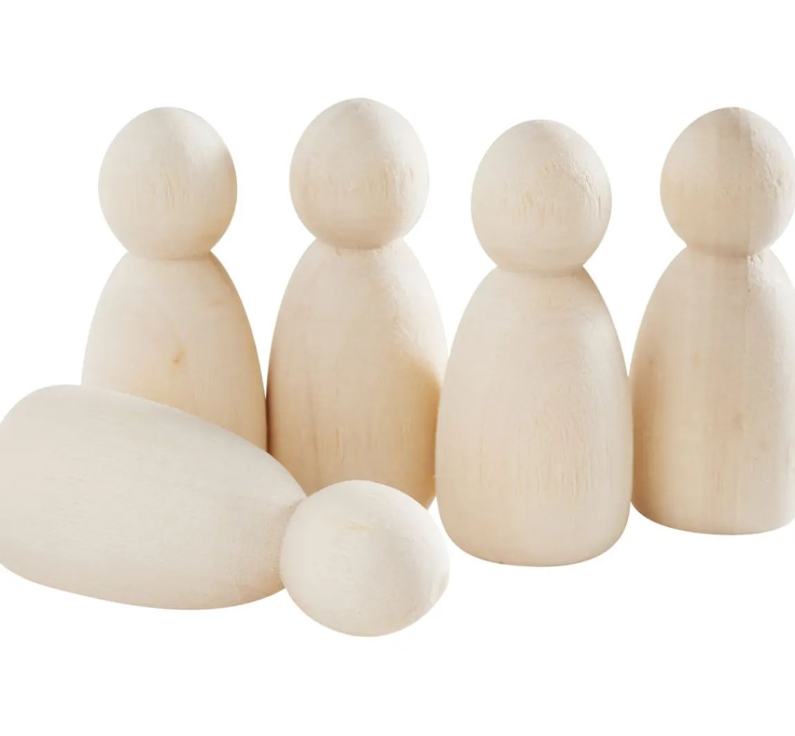 creativ company Holzfigur "Kegel"