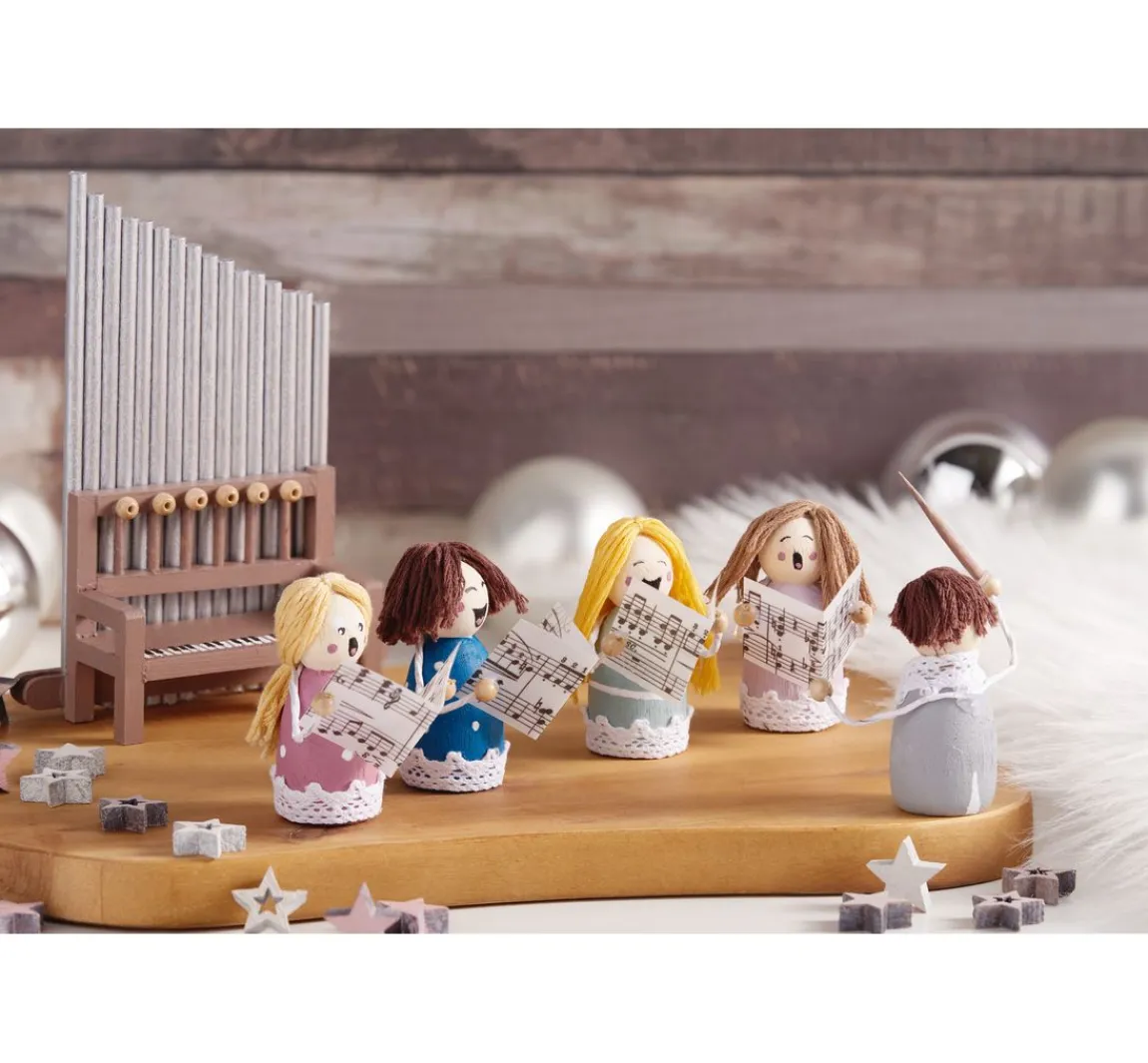 creativ company Holzfigur "Kegel"
