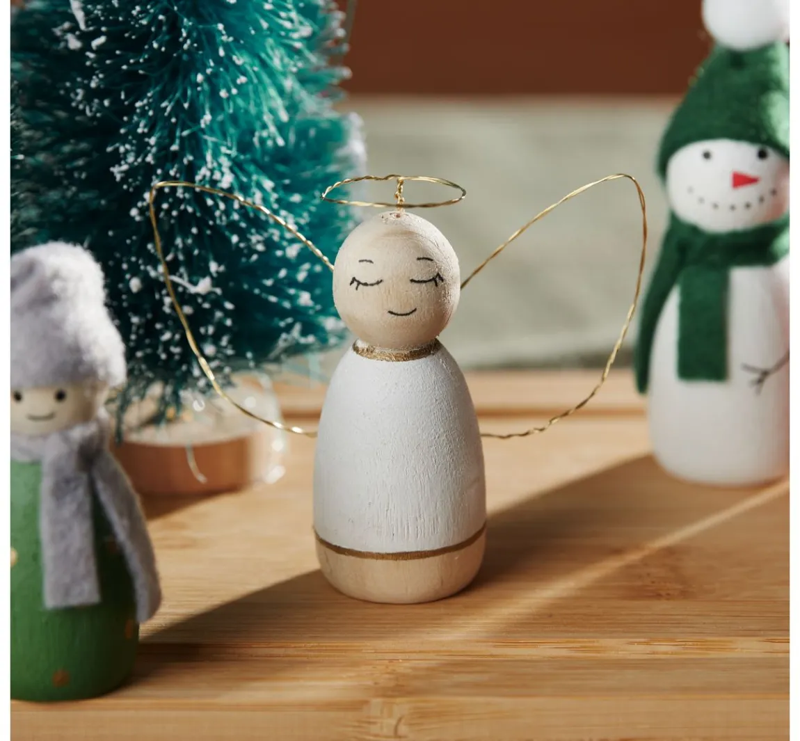 creativ company Holzfigur "Kegel"