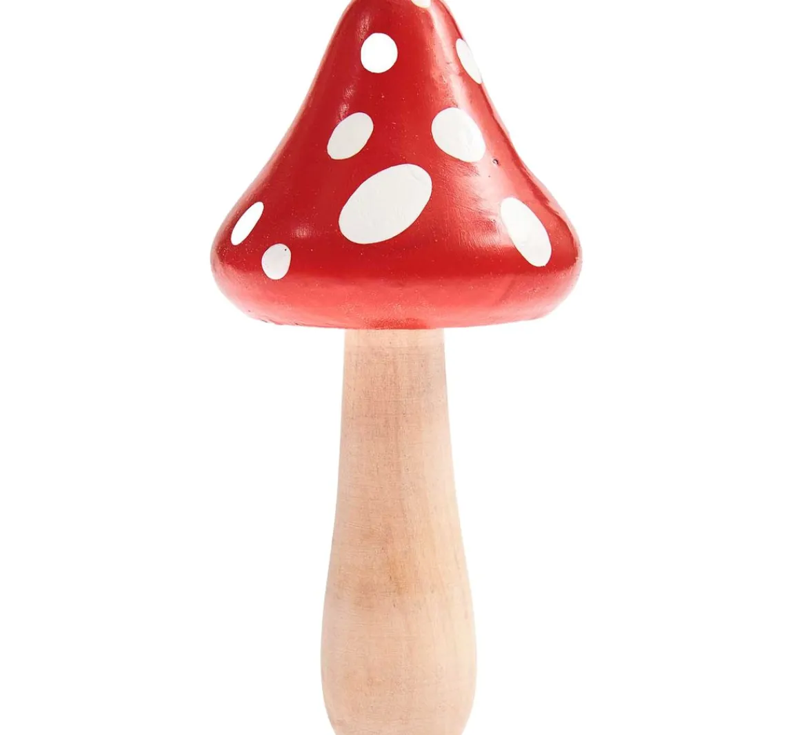 Clearance Rico Design Holz-Fliegenpilz "Woody"