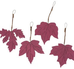 New ohne Marke Holz-Herbstlaub mit Anhänger