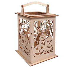 Best Rayher Holz-Laterne "Halloween", Bausatz