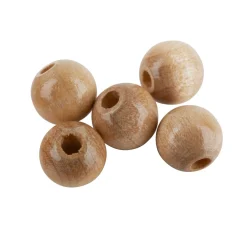 Best Meyco Holzperlen, Ø 8 mm, 85 Stück