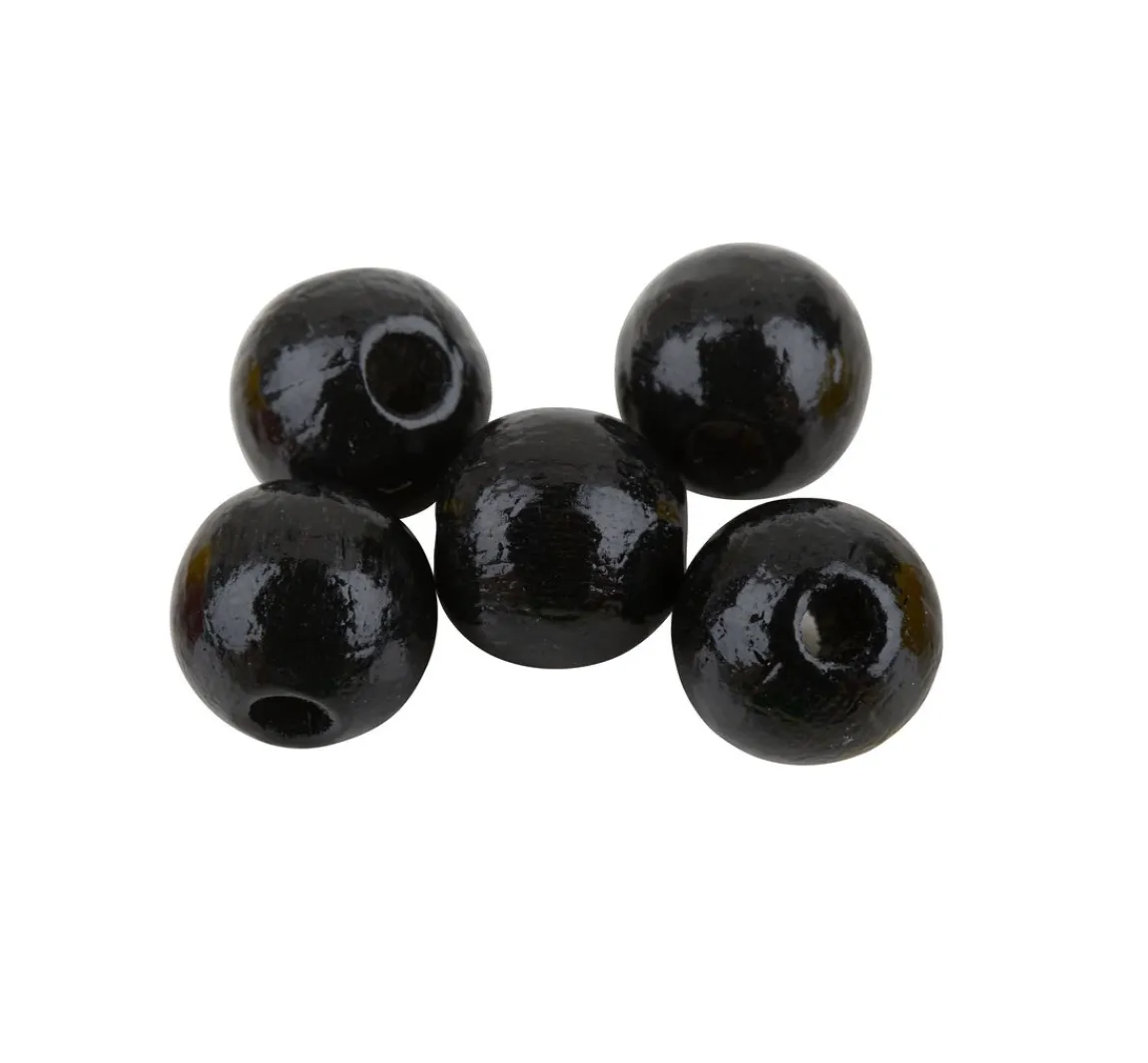 Best Meyco Holzperlen, Ø 8 mm, 85 Stück