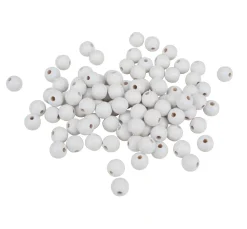 Best Meyco Holzperlen, Ø 8 mm, 85 Stück