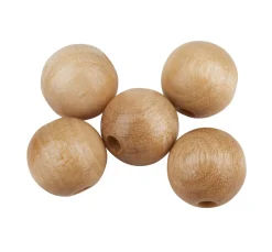 Discount KNORR prandell Holzperlen, Ø 12 mm, 30 Stück
