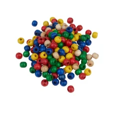 Outlet Meyco Holzperlen, Ø 4 mm, ca. 165 Stück