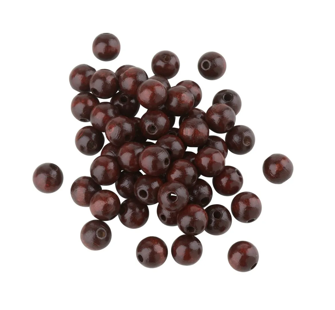Sale KNORR prandell Holzperlen, Ø 10 mm, ca. 50 Stück
