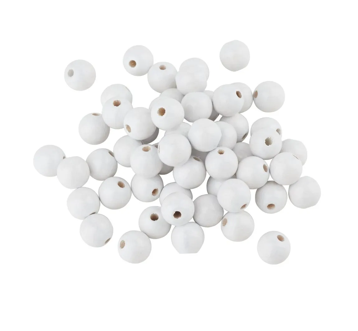 Sale KNORR prandell Holzperlen, Ø 10 mm, ca. 50 Stück