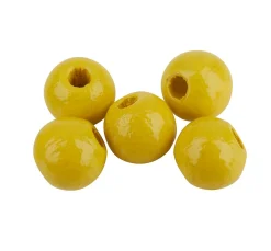 Discount KNORR prandell Holzperlen, Ø 6mm, ca. 125 Stück