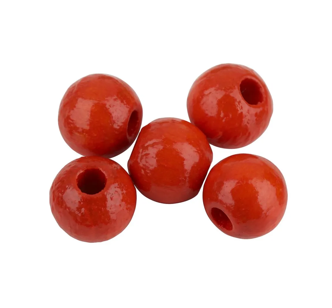 Discount KNORR prandell Holzperlen, Ø 6mm, ca. 125 Stück