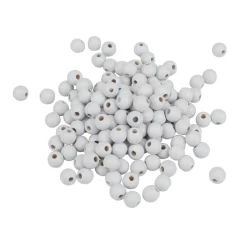Discount KNORR prandell Holzperlen, Ø 6mm, ca. 125 Stück