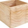 Best ohne Marke Holz-Pflanzenkiste "Wellig"