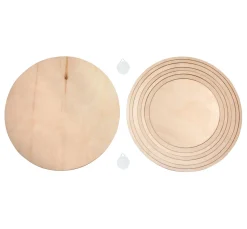 Best Rayher Holzplatten/-ringe Set