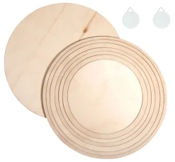 Best Rayher Holzplatten/-ringe Set