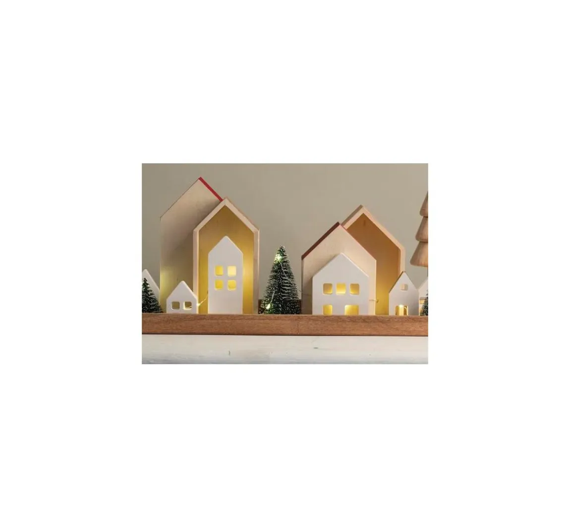 Sale Rayher Holz-Rahmen "Häuser - Hoch", 2er-Set