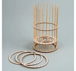 Discount Rayher Holzringe-Set "Lampenschirm Natur"
