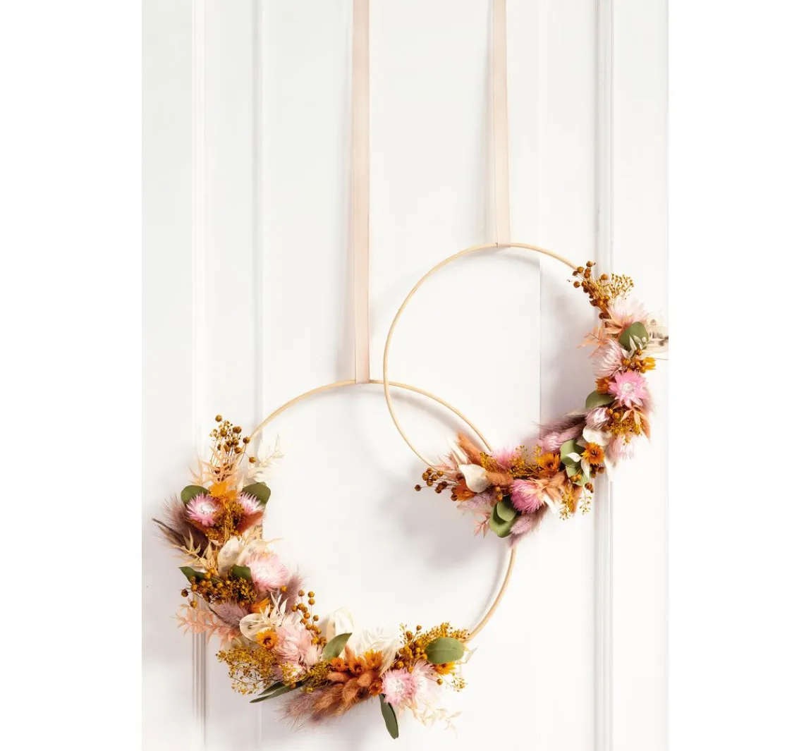 Outlet folia Holzring-Set "Ø 25 und 30 cm"