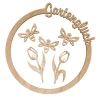HALBACH Holzring-Set "Gartenglück"
