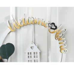 New HALBACH Holzring-Set "Welcome Home"