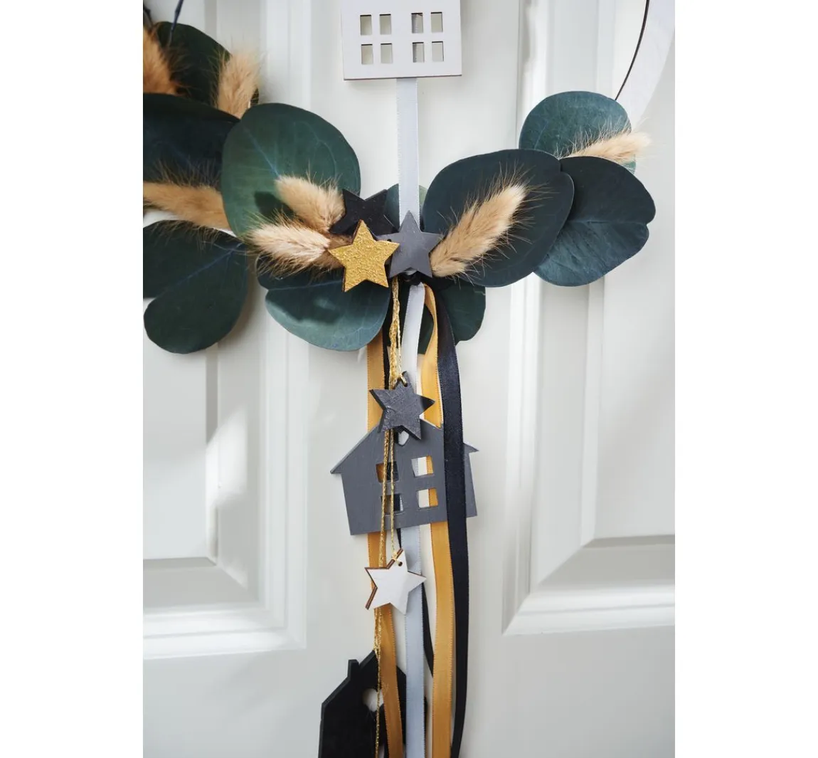 New HALBACH Holzring-Set "Welcome Home"