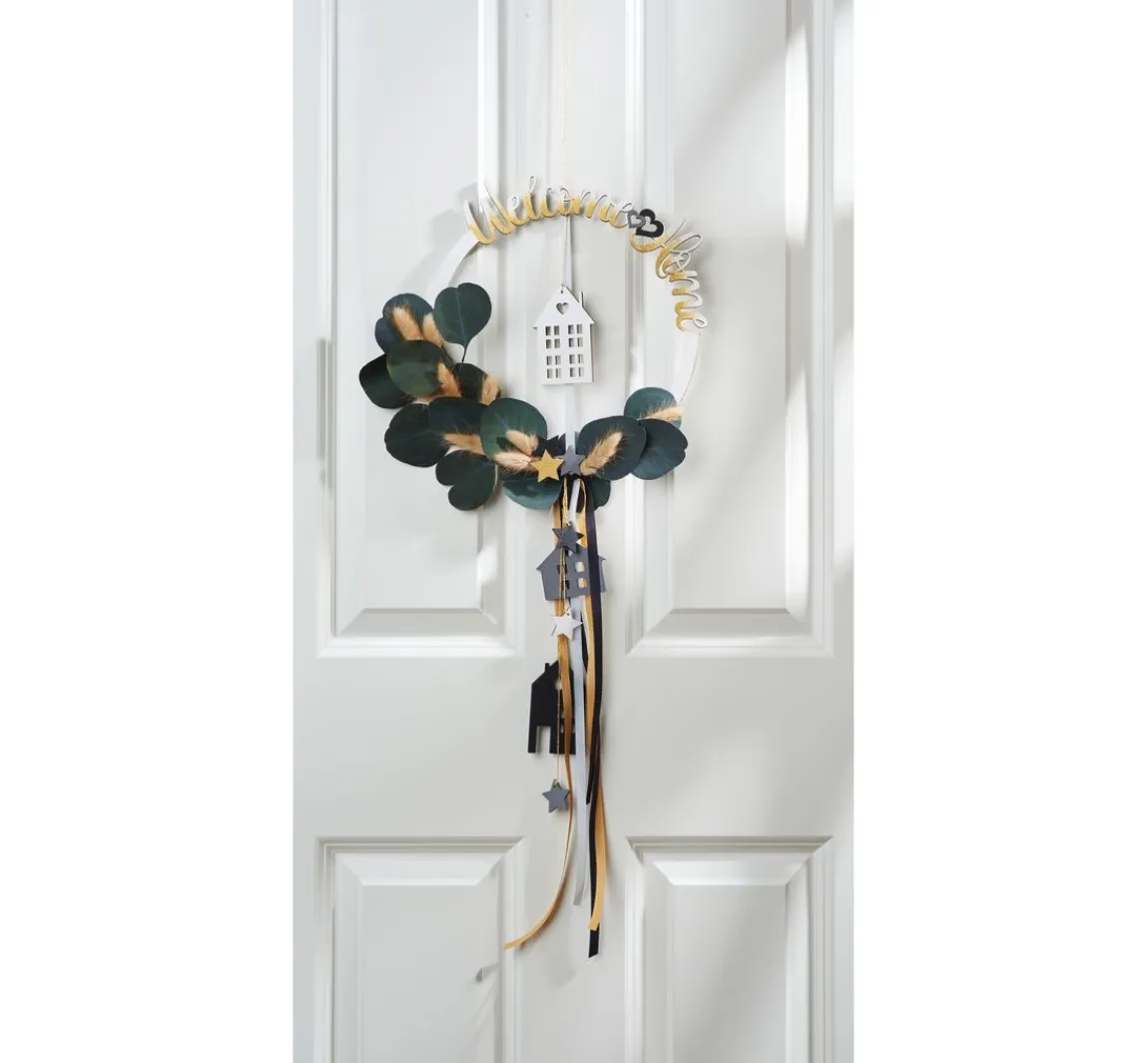 New HALBACH Holzring-Set "Welcome Home"