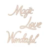 Online Rayher Holz-Schriftzüge "Magic-Love-Wonderful", 3er Set