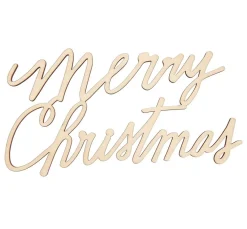 Discount Rico Design Holzschriftzug "Merry Christmas"