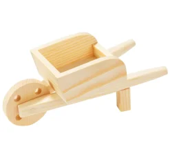 Discount Rayher Holzschubkarre