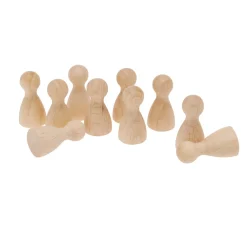 Sale Rayher Holz-Spielfigur, 28 mm, 10 Stück