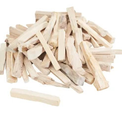 Hot ohne Marke Holzstücke, Weiß gewaschen