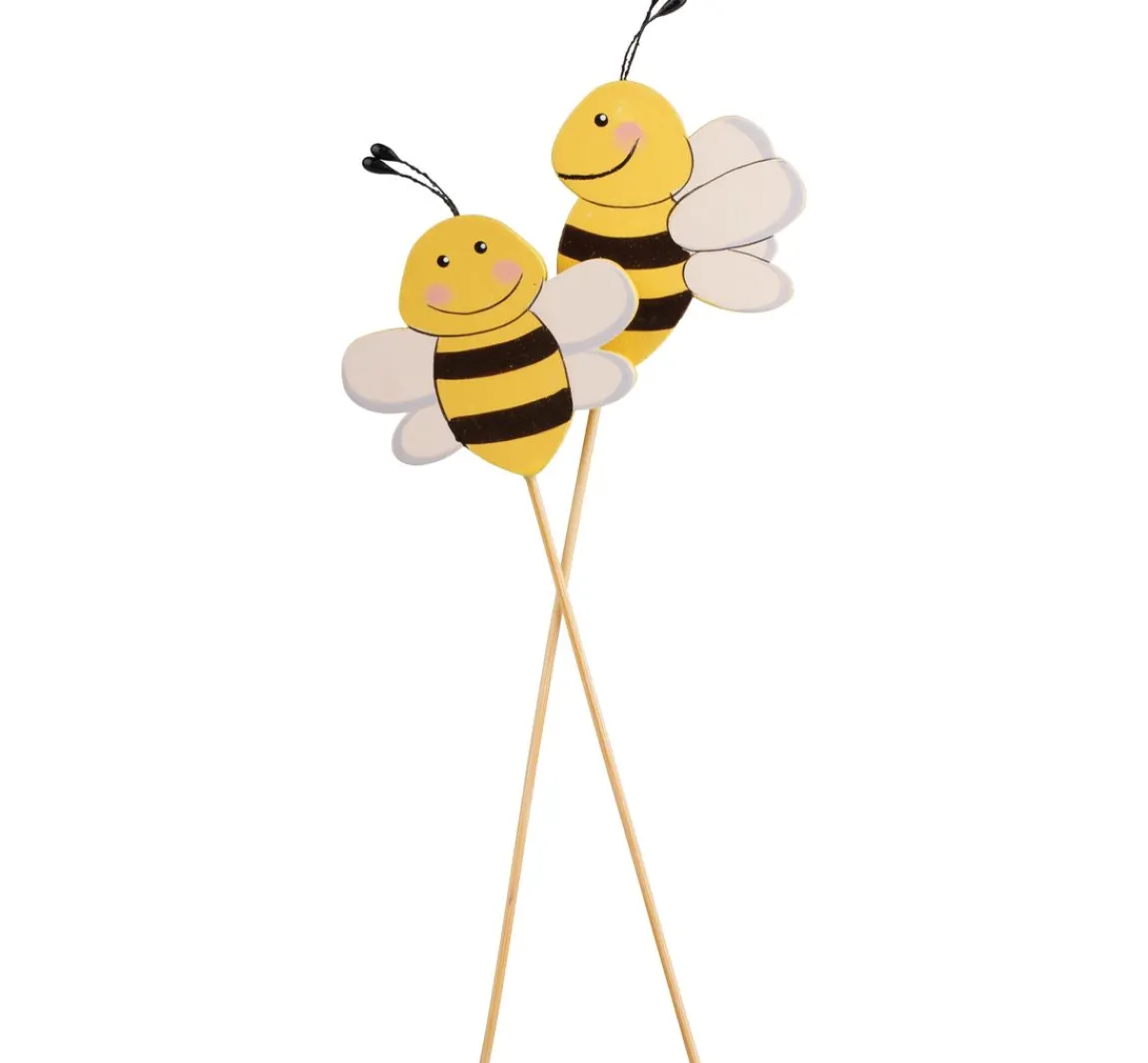 Online ohne Marke Holz-Stecker Biene "Susi & Willy"