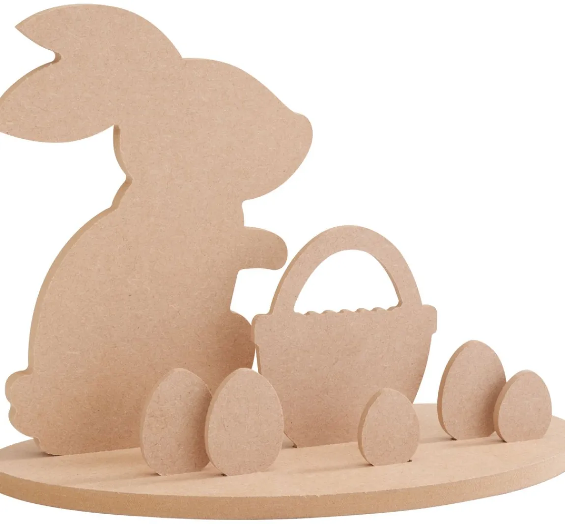 Outlet Pronty Crafts Holz-Steckmotiv "Hase im Osternest"