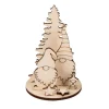 Rayher Holz-Steckmotiv "Wichtel mit Tanne"