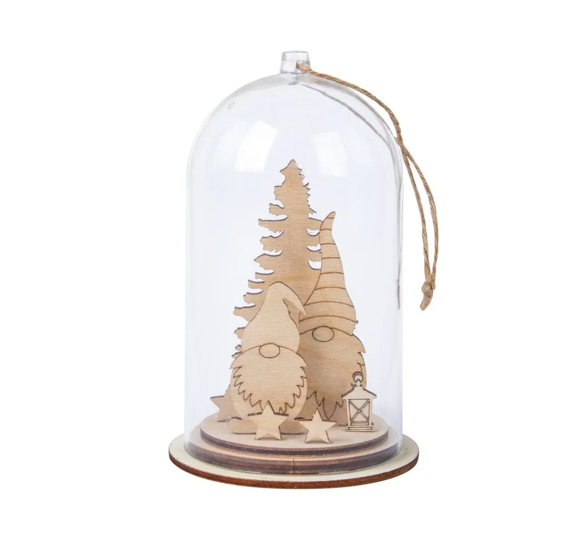Rayher Holz-Steckmotiv "Wichtel mit Tanne"