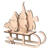 Online Rayher Holz-Steckmotiv "Wichtel-Schlitten"