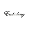 Meyco Holzstempel "Einladung"