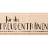 Online Heyda Holzstempel "Freudentränen"