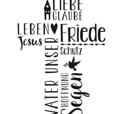 Online Heyda Holzstempel "Vater Unser"