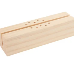 New HALBACH Holzständer für Trockenblumen und Dekoring