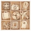 Sale Papermania Holz-Streuteile "Reise"
