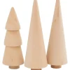 New Rayher Holz-Tannen, 3er-Set