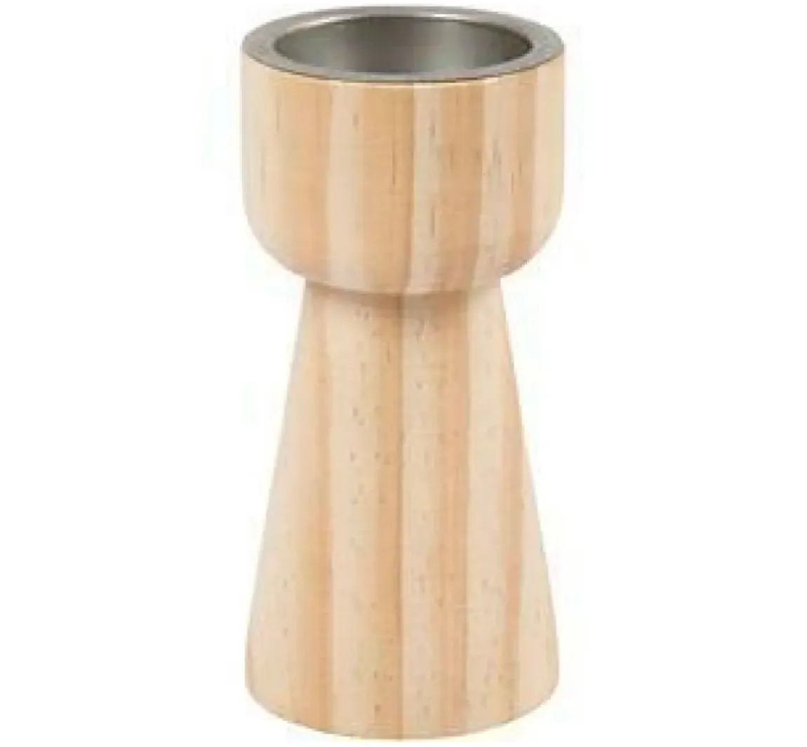 Online creativ company Holz-Teelichthalter