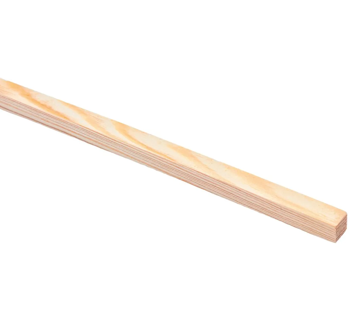 Outlet Meyco Holz-Vierkantleiste aus Kiefer